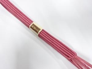 未使用品　正絹　手組帯締め